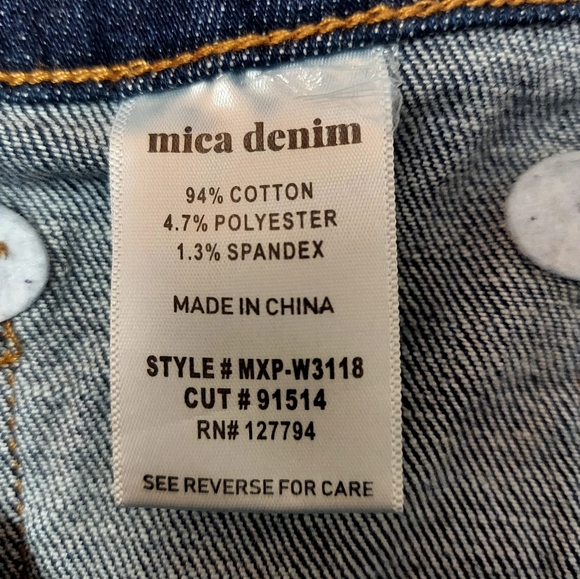 Mica Hi-Rise Wide Leg Cropped Jeans Size 14W - Picture 4 of 8